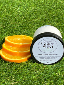 Sweet Orange Body Butter - Through the Grace of Shea